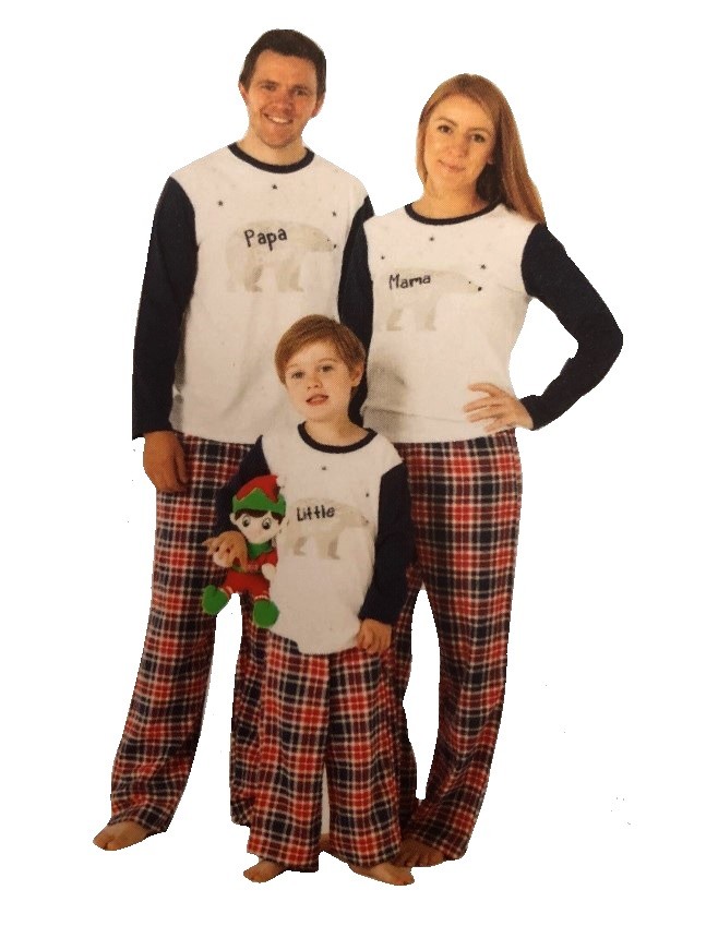 mama bear papa bear baby bear christmas pajamas